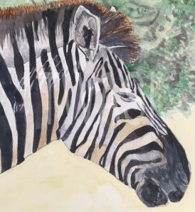'Zebra' by Geraldine Faulkner